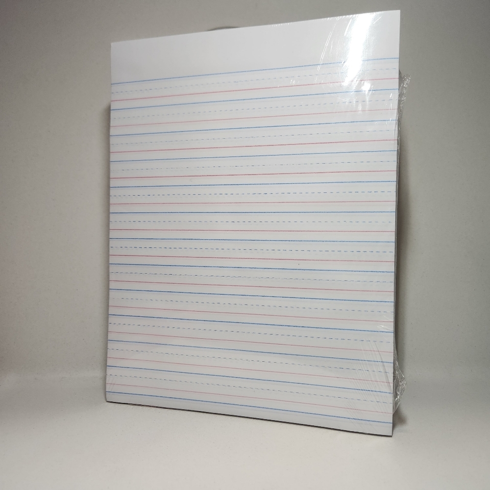 500 sheets Ream handwriting practice Paper school teacher supplies 1/2 Inch Rule